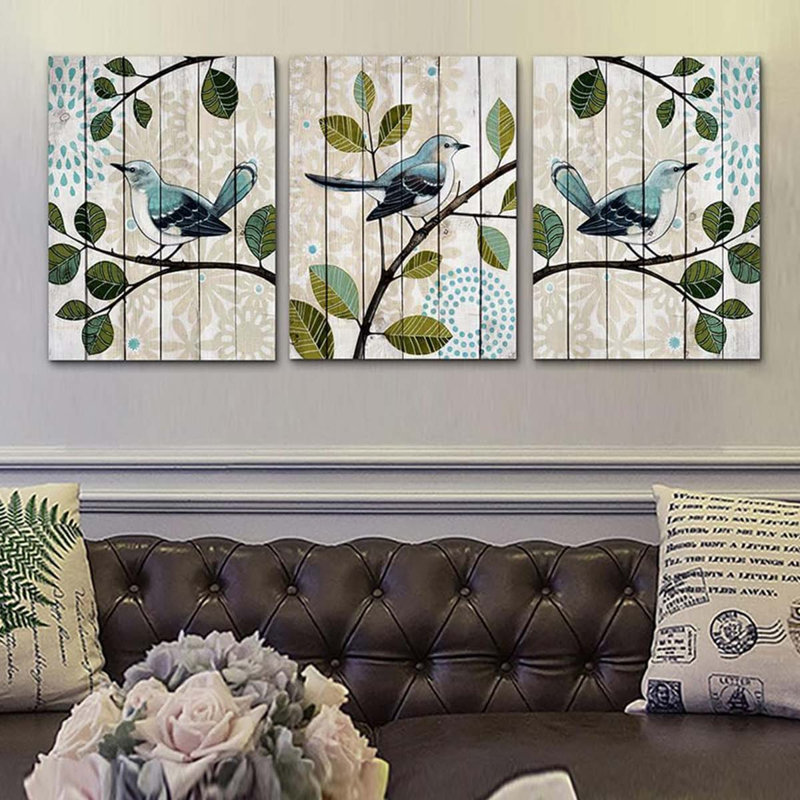3 Piece Wrapped Canvas Wall Art