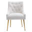 Chaise rembourrée en velours Sandstrom-1580223611