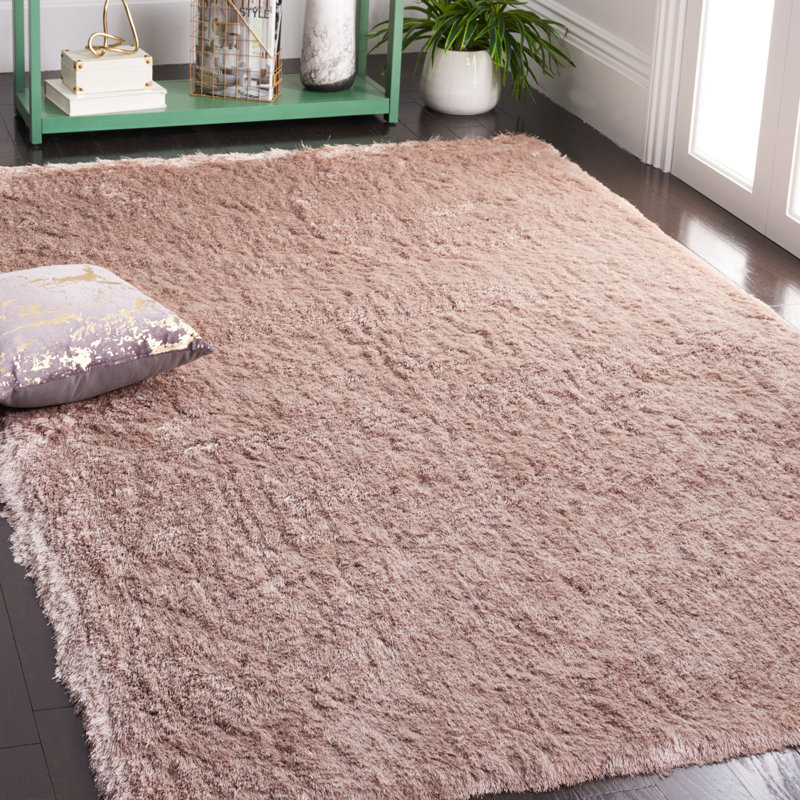 Tapis beige touffeté à la main Cimah, Rectangle 5 pi x 8 pi