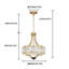 5-Light Drum Chandelier