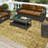 Fenwick Washable Oriental Indoor / Outdoor Area Rug-1092136632