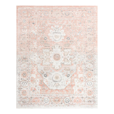 Tapis oriental rose Tallula