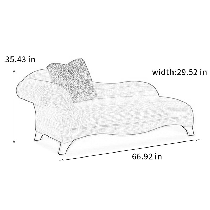 Chaise ergonomique en bois massif de haute qualité, Orienté à gauche (vu de face)
