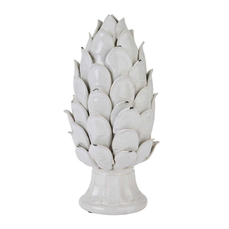 Quidnet Figurines & Sculptures, 36cm H x 19cm W x 19cm D, White
