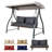 Tufted Porch Swing Cushions-16584990