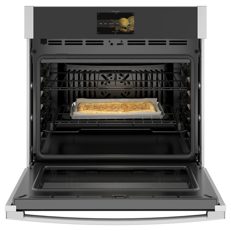 29.75" Self-Cleaning Convection Electric Single Wall Oven with Air Fry Capabilities, Stainless Steel