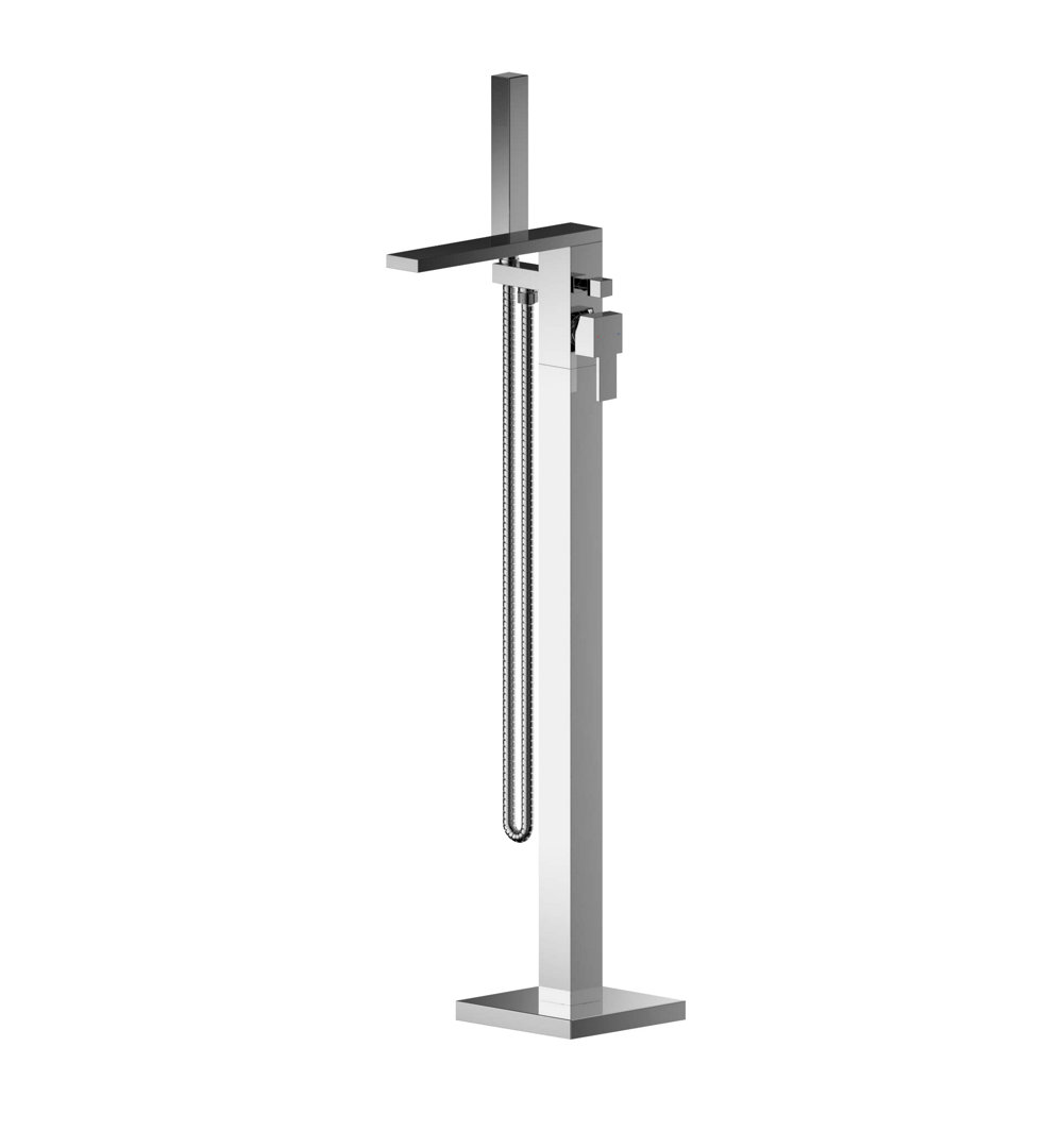 Sanford 1 Handle Floor Bath Shower Mixer Bath Filler with Diverter