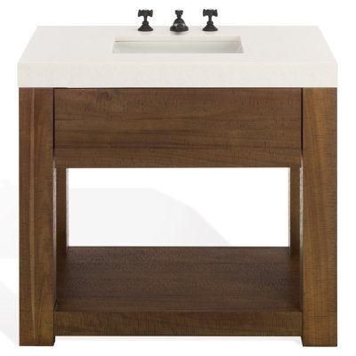 Console en bois massif Grayab Annabella