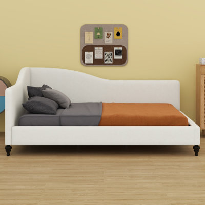 L-Shaped Daybed, With Solid Wood Legs