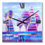 Horloge murale PurpleTree Impression I-1605264394