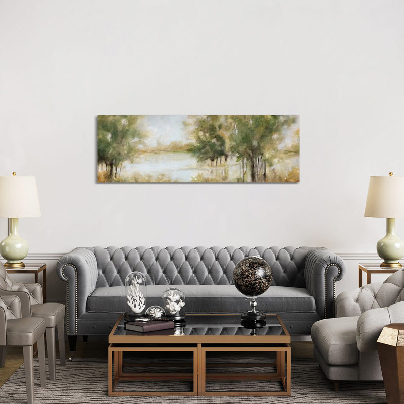 Giclée sur toile Waterway Grove, H 20 po x l 60 po