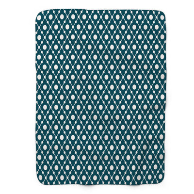 Polka Spots - 1 pièce Sherpa Premium