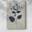 Fleurs pressées bleu marine III - Cavas enveloppés de galerie-108844103