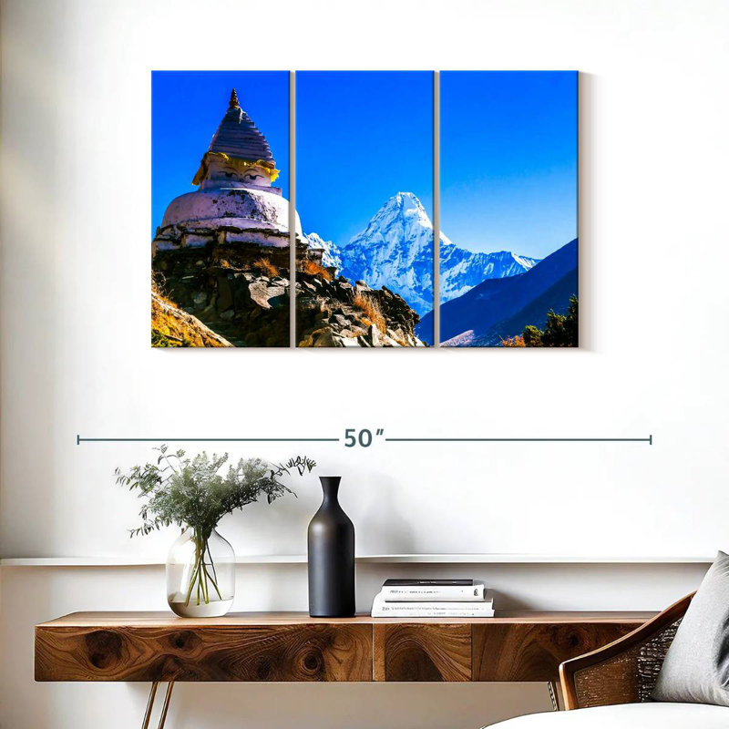 Adella Ama Dablam Temple, 24" H x 38" W