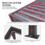 Louver Pergola Aluminum Frame & Steel Louvers-125198927