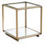 Florabella Glass End Table