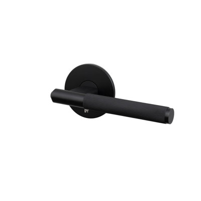Round Passage (Hall & Closet) Door Lever with Round Rosette