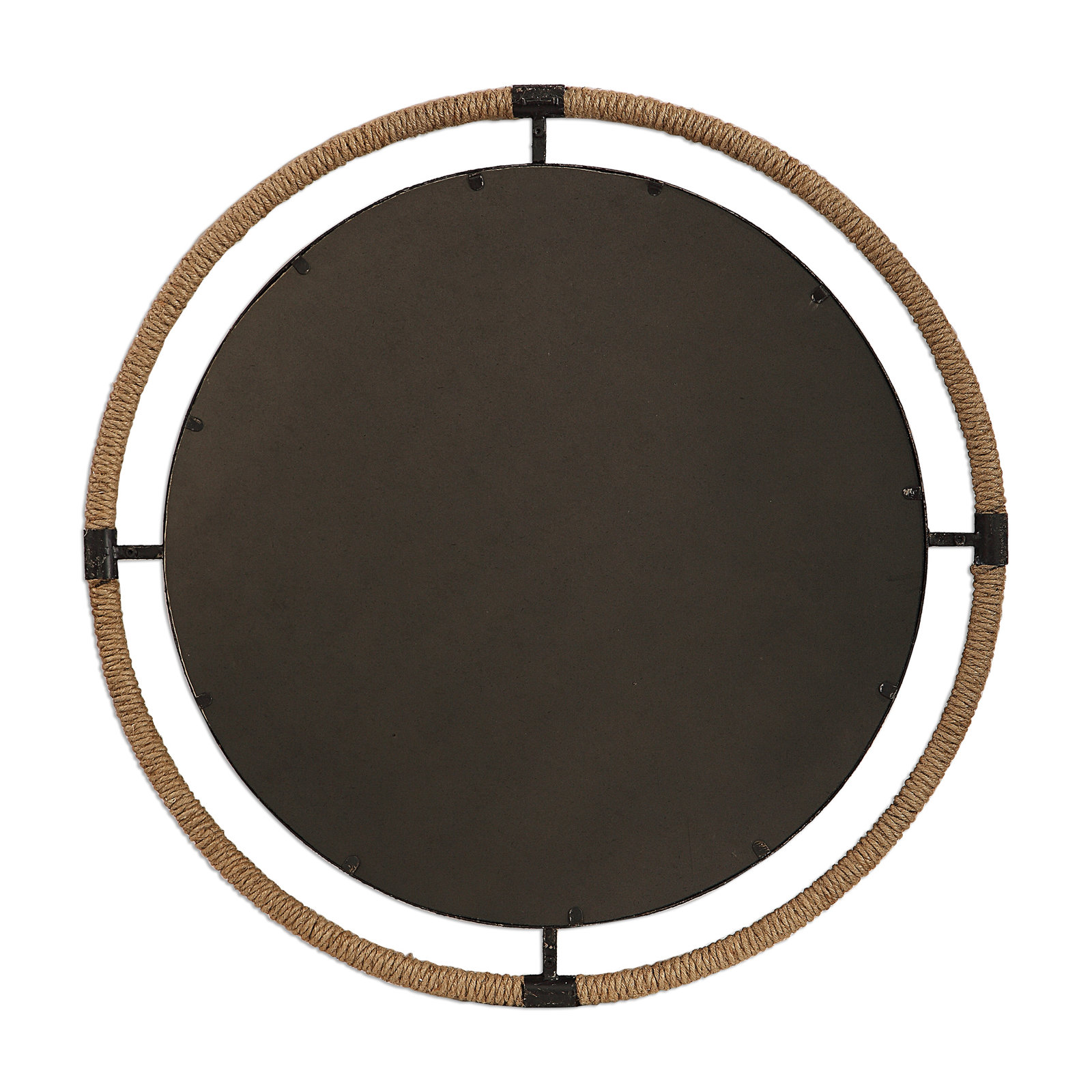 Samara Metal Round Wall Mirror
