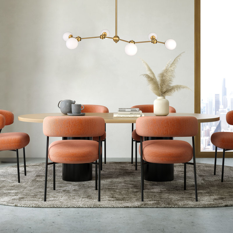 Emmalouise 6 - Light Sputnik Modern Linear Chandelier