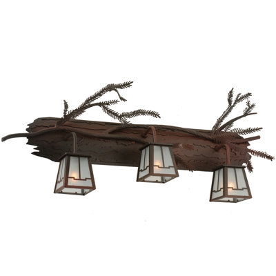 Rustic Lodge 3 - Light Vanity Light