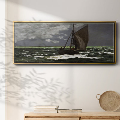 Stormy Seascape, 1867 - toile encadrée
