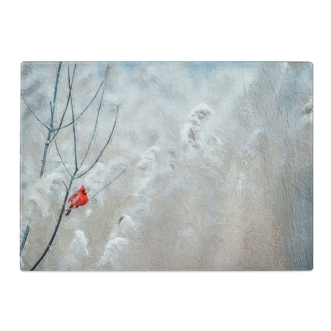 Tempered Glass Bird Chopping Board
