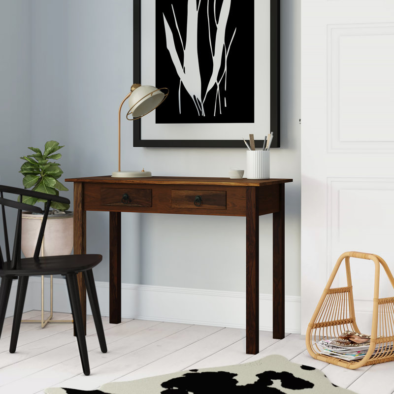 Baitz Solid Wood Writing Desk