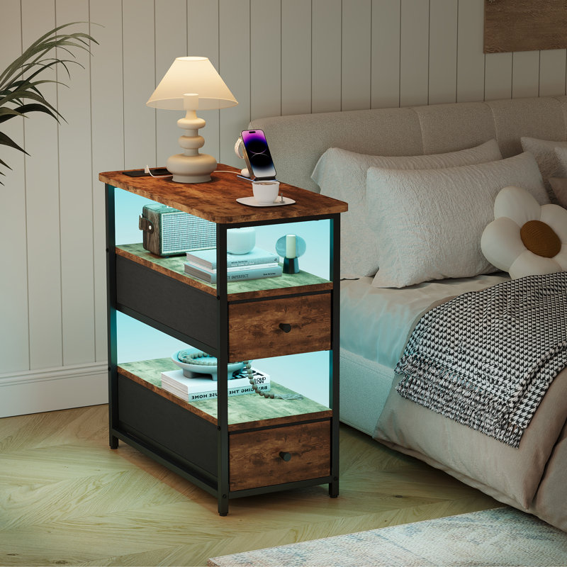 End Table, Dark Brown