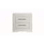 Modern Style 2-Drawer Night Stand Made With Wood