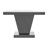 Sonakshi 47'' Glass Top Console Table