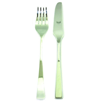 Italia Dessert Set - 24 Pieces - Stainless Steel