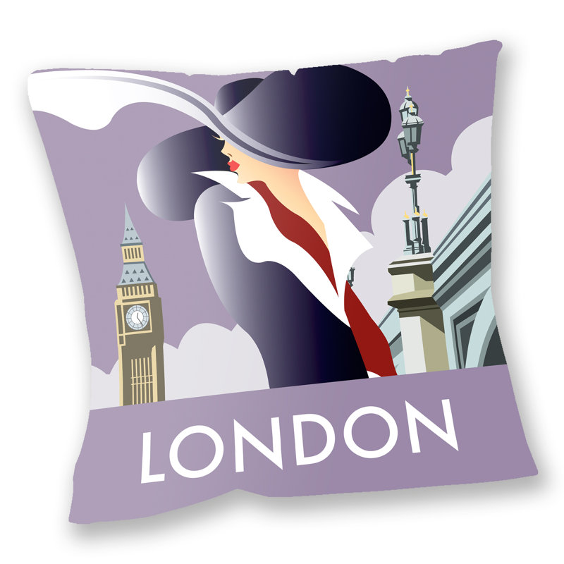 Curry Square Cushion