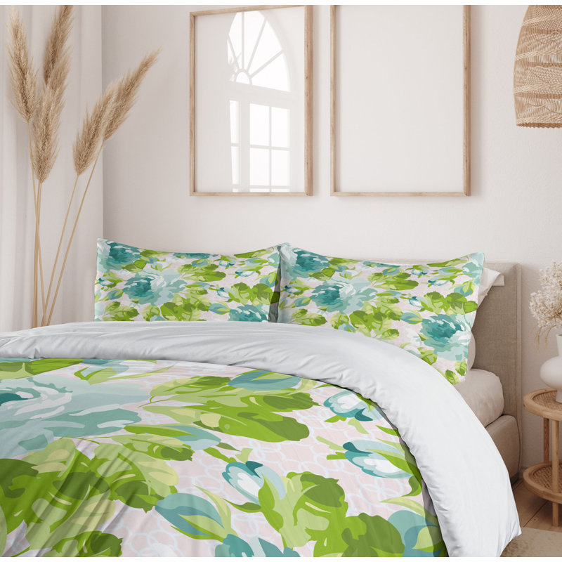 Shabby Elegance Modern & Contemporary Polyester Duvet Cover, Twin