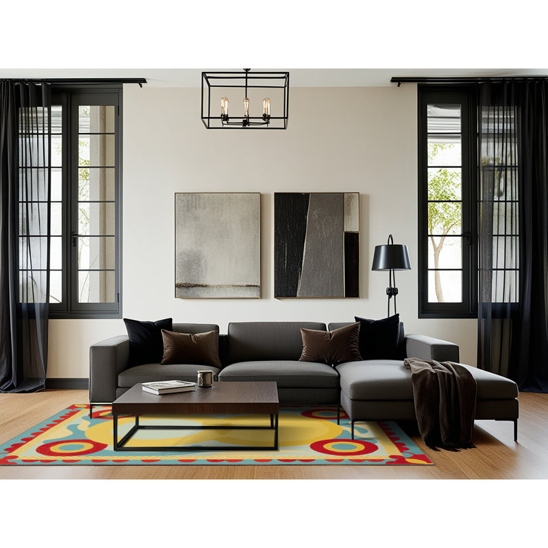 Cheeky Swing Rug, Rectangle 2' x 3'