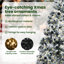  Artificial Christmas Tree with 300 LEDs with Stand Green-2074340198-2074340196
