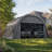 20 ft. W x 20 ft. D Dome Carport Galvanized Steel Frame Anti Snow Waterproof SUV