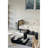 Rattan Sofa Black Stain