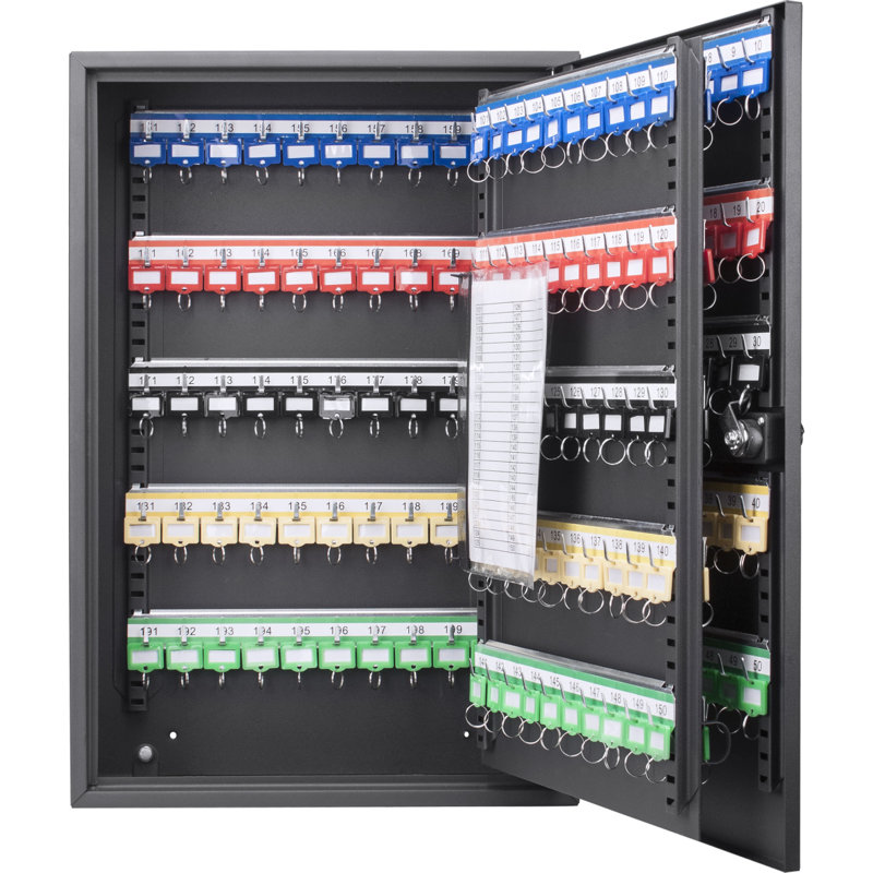 Armoire 200 clés à clé réglable avec serrure à combinaison