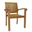 Napa Outdoor Teak Dining Armchair