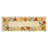 Floral Runner Rug 2x6 Washable Runner Modern Scalloped Runner Yellow Runner Hallway Runner with Non Slip Backing, Low Pile Thin Runner, Indoor Foldable Printed Rug for Entryway Bathroom-514607118-514607113