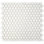 Hudson Penny Round 12" x 13" Porcelain Mosaic Tile