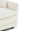 Fauteuil d'appoint en chenille moderne avec repose-pieds Comfy
