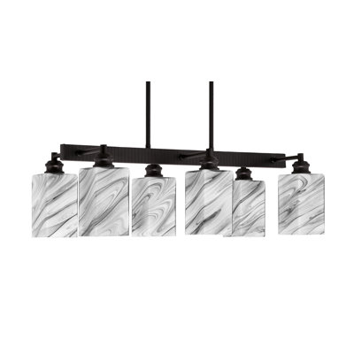 Edge 6 Light Bar With 3.5" Glass