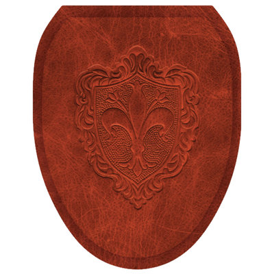 Adhésif décoratif pour siège de toilette Classic French Lily