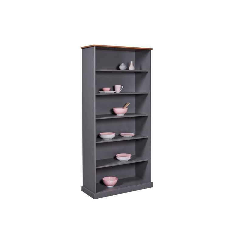 Westerland Bookcase chest of drawers, Grey/Sepia