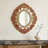 NOVICA Handmade Golden Rays Mirror