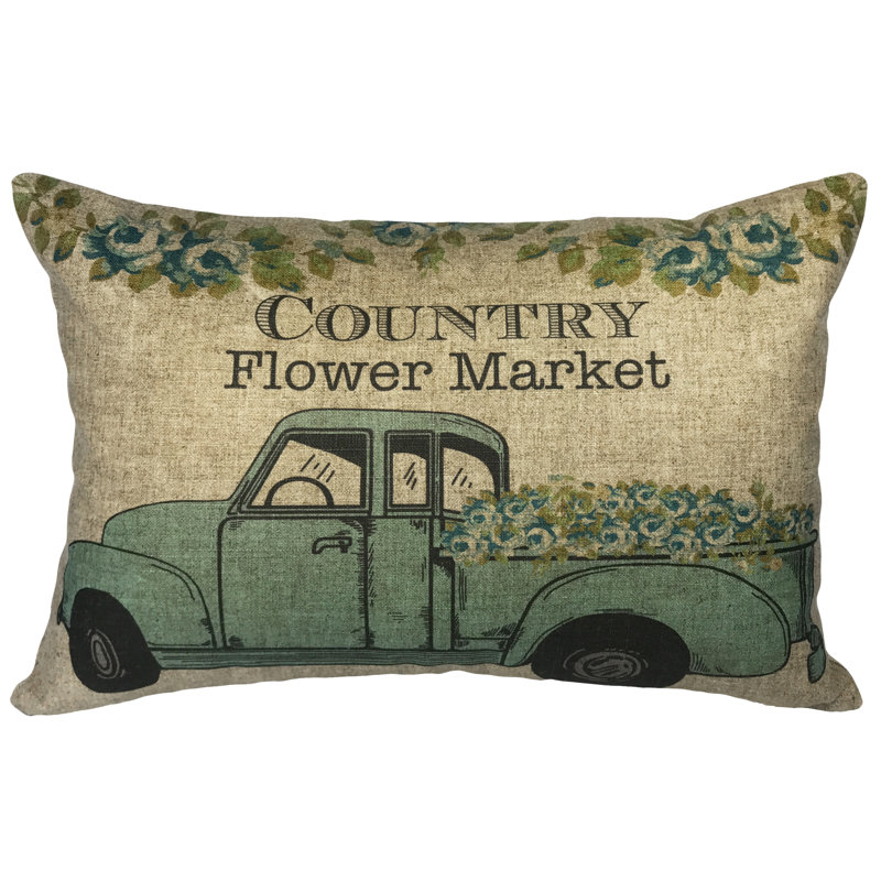 Linen Reversible Throw Pillow