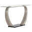 Console en verre