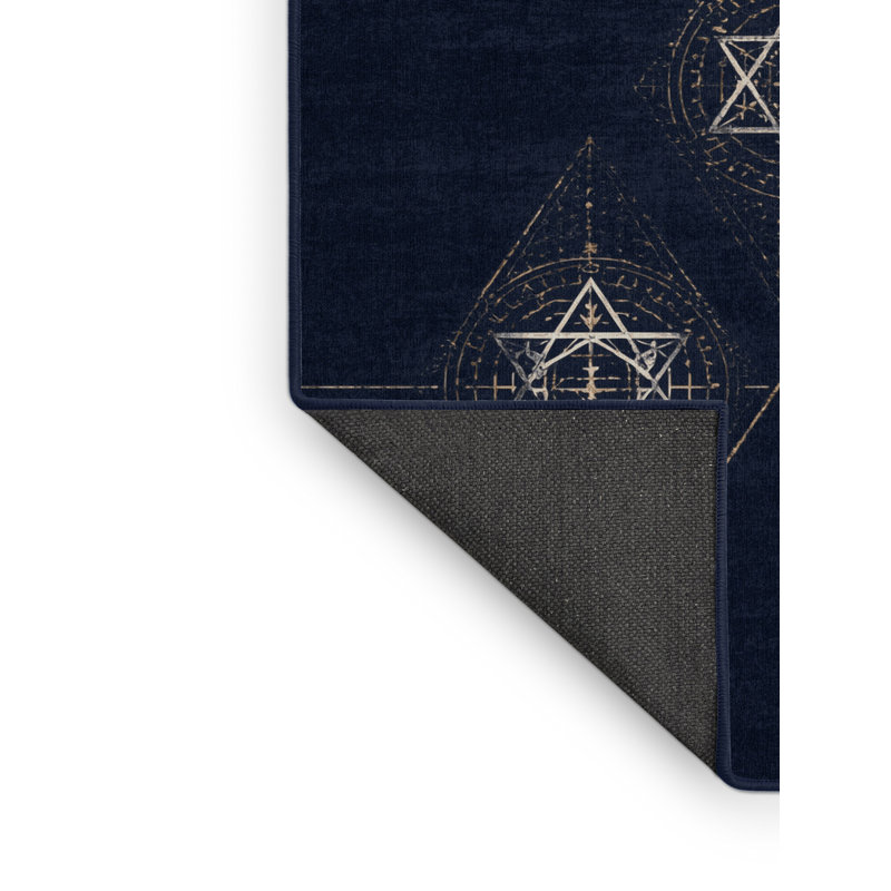 Tapis gris moelleux doux d'inspiration mondiale Suydam, 4 x 6