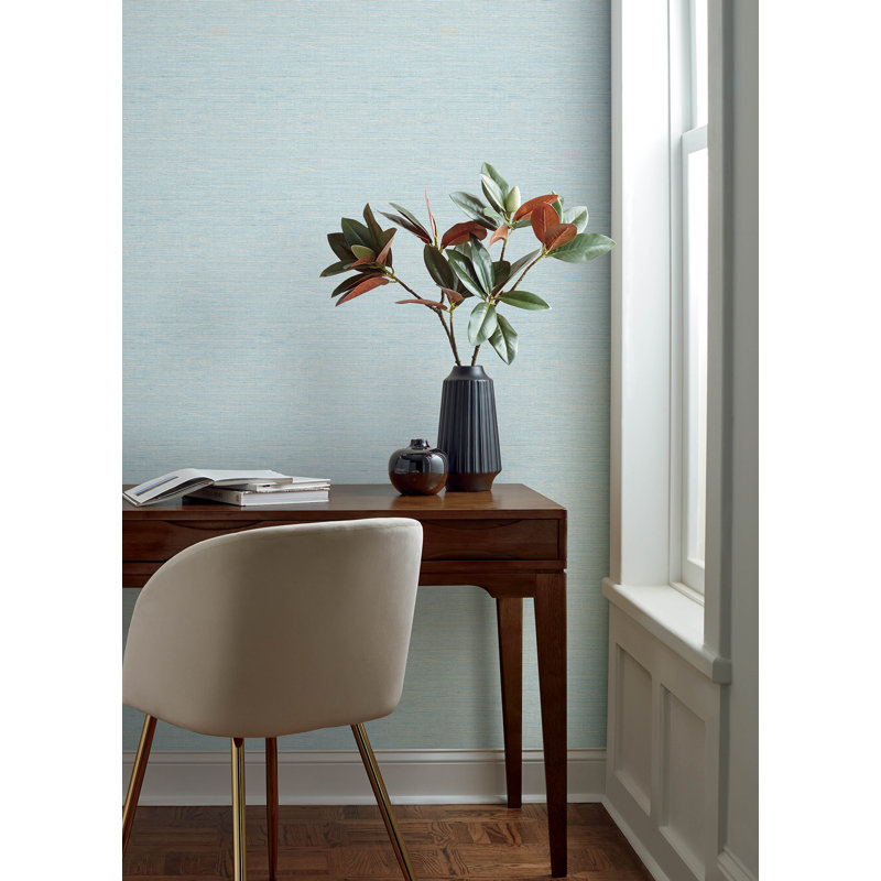 Papier peint agave bleu ciel aggloméré, Bleu ciel